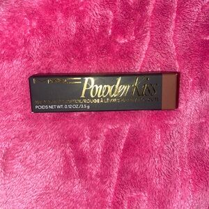 MAC Powder Kiss Lipstick in ‘Chestnut’